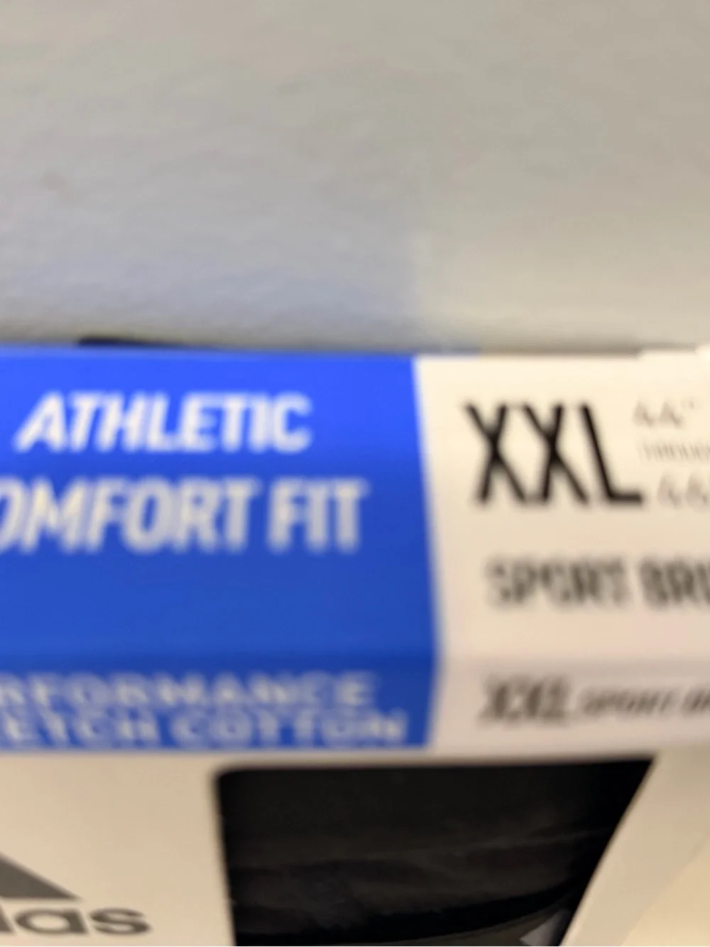 adidas 6 BREIFS underwear Sport Briefs 3-Pack — Black and Blue Accents